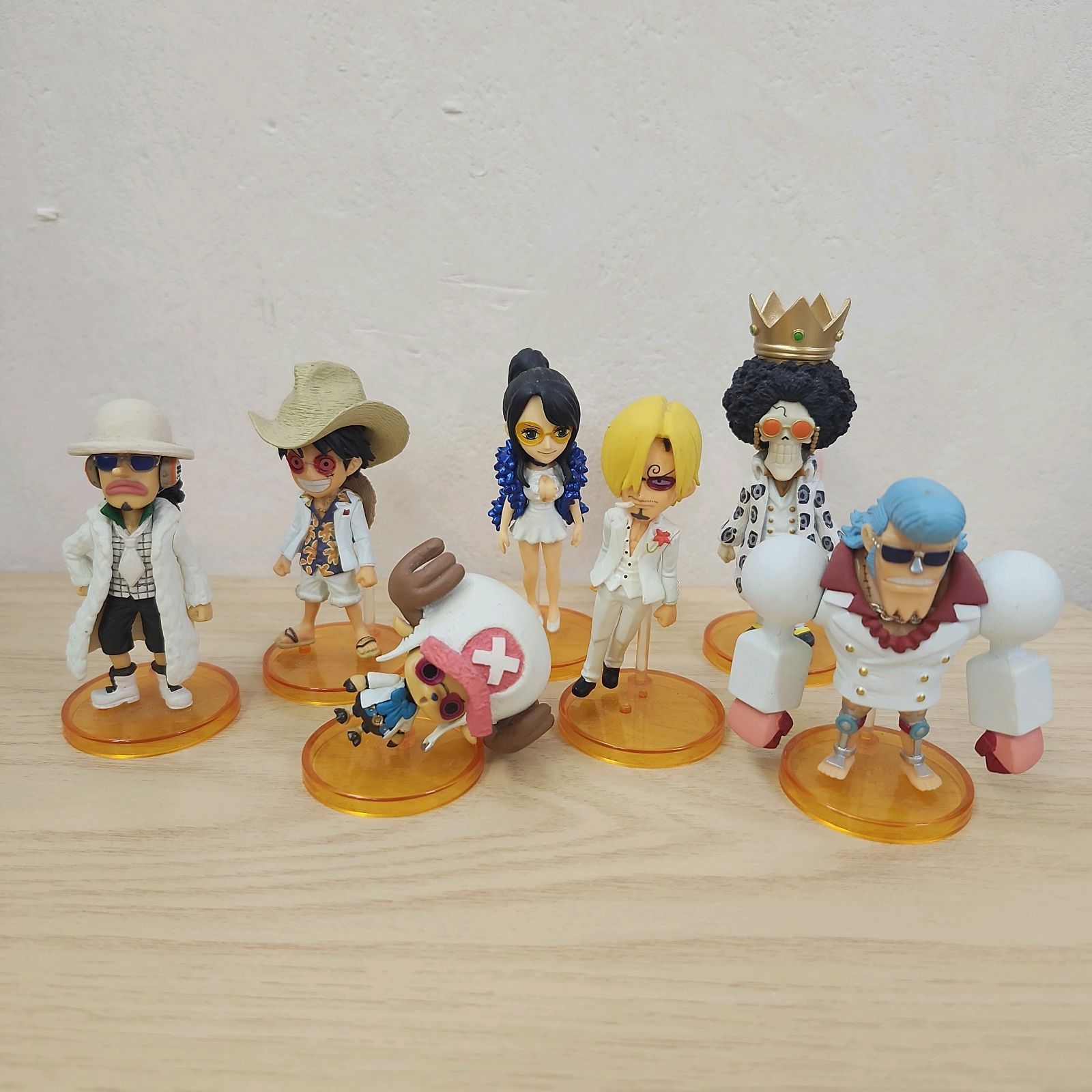 ワンピース　ルフィ　チョッパー　シキ　カタクリ　カイドウ　フィギュアまとめ売り ONE PIECE ワンピース フィギュア 7体まとめ売り ワーコレ WCF ルフィ