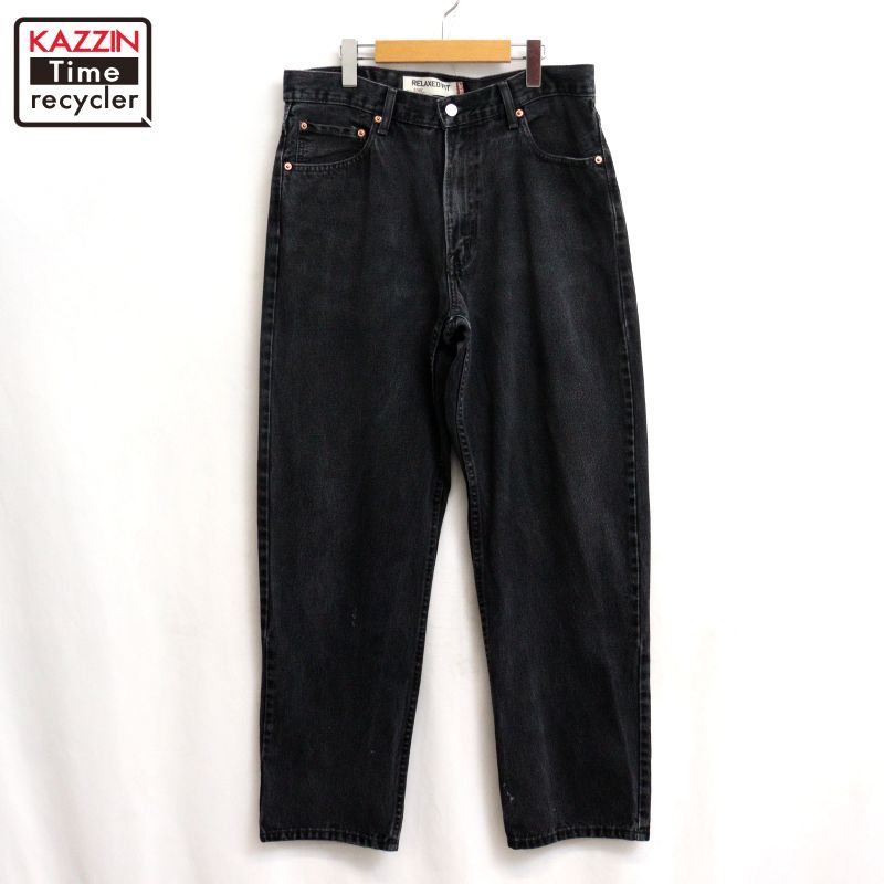 00s Levi's 550 ブラック デニムパンツ メンズ 表記W34 L32サイズ