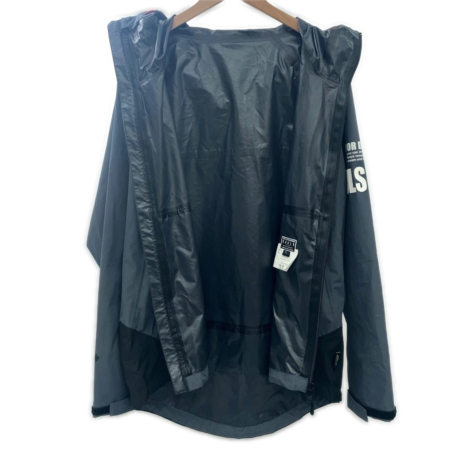 SOULS ソウルズ フィッシングジャケット SIZE XL SOR-11 ブラック