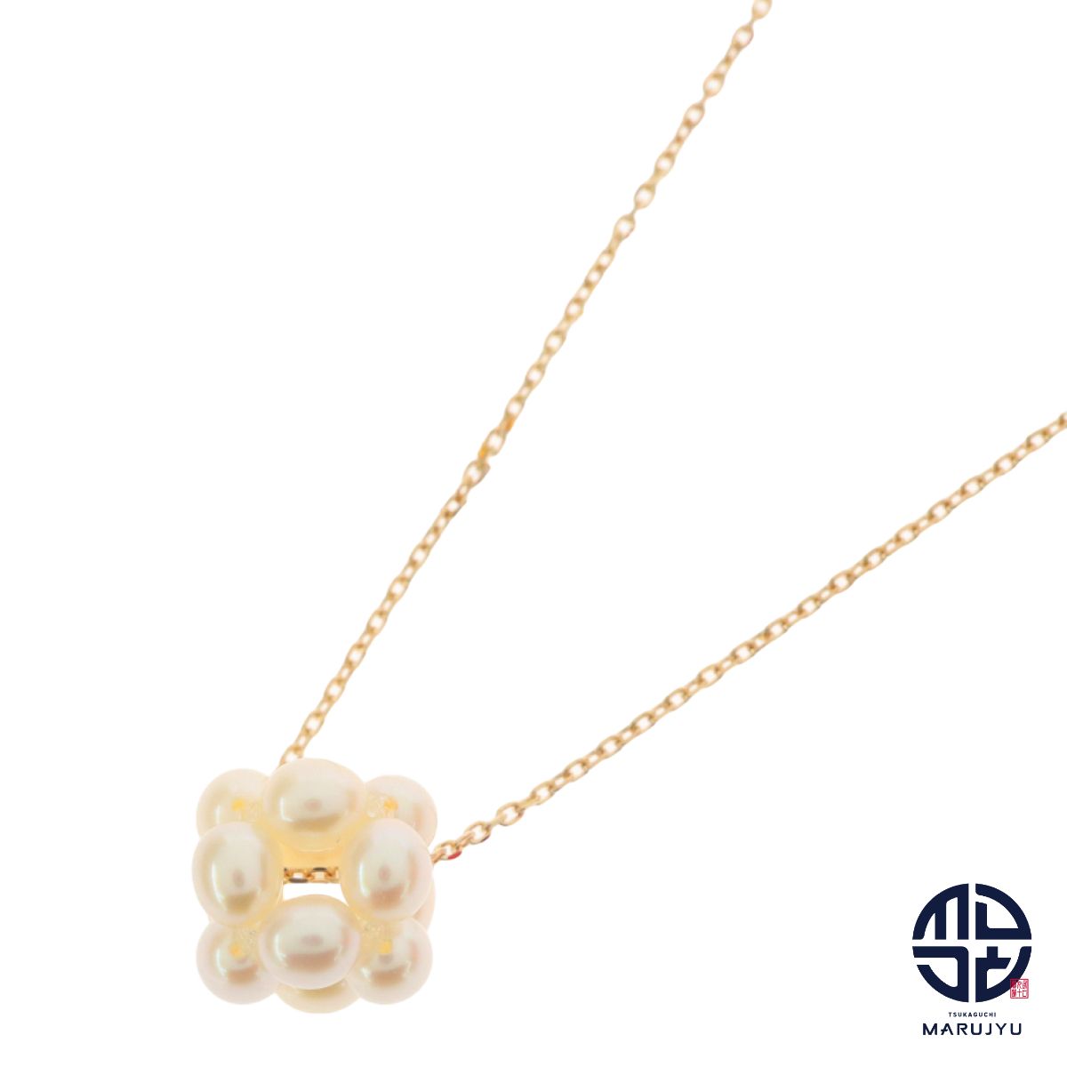 タサキ/田崎真珠/TASAKI　K18YG/18金/イエローゴールドネックレス TASAKI タサキ 田崎 K18YG 18金イエローゴールド 真珠 淡水パール12P