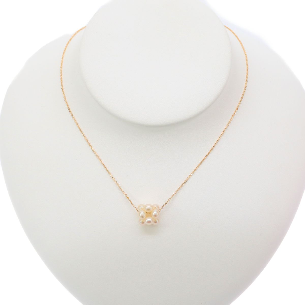 タサキ/田崎真珠/TASAKI　K18YG/18金/イエローゴールドネックレス TASAKI タサキ 田崎 K18YG 18金イエローゴールド 真珠 淡水パール12P