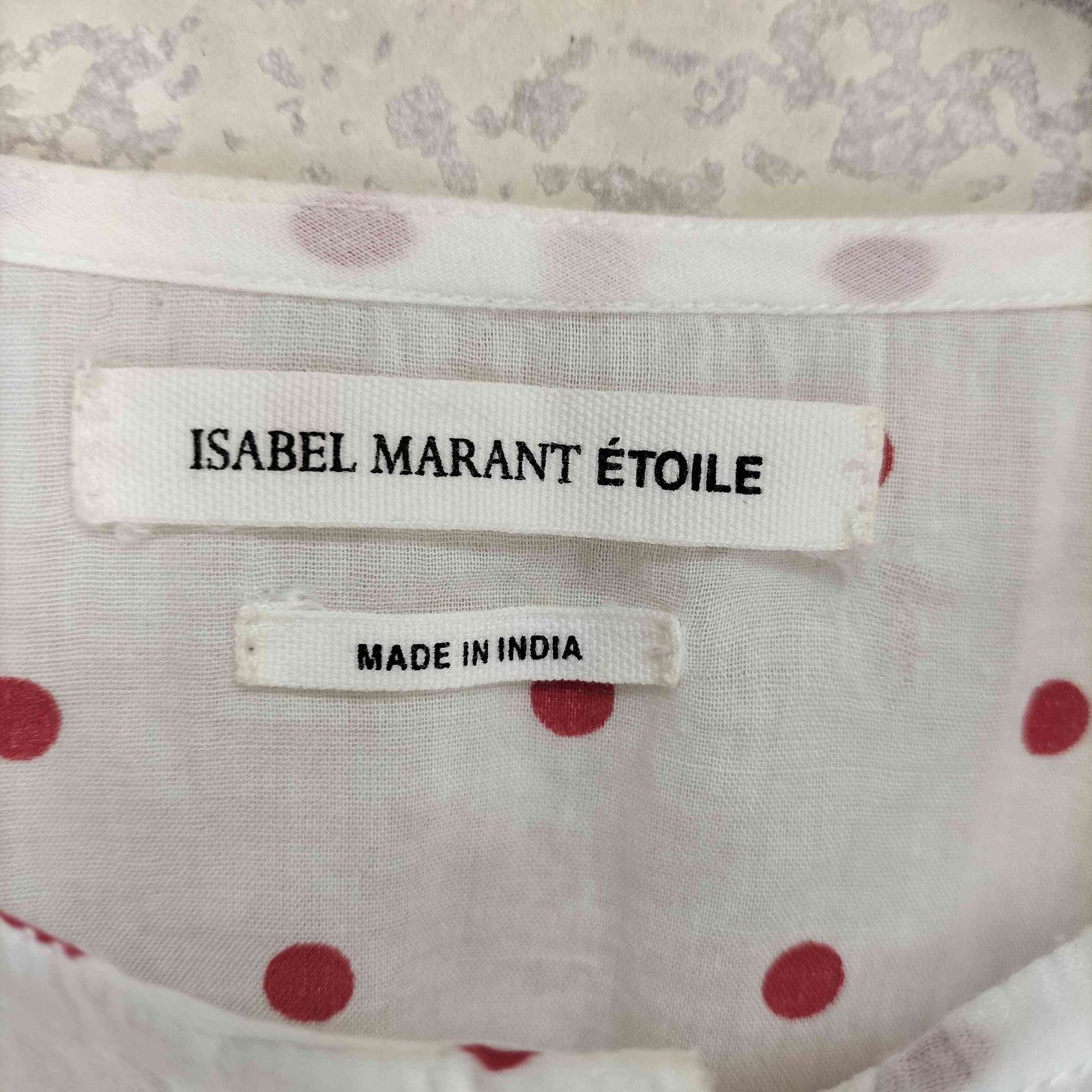イザベルマランエトワール ISABEL MARANT ETOILE ドット柄 ハーフ 