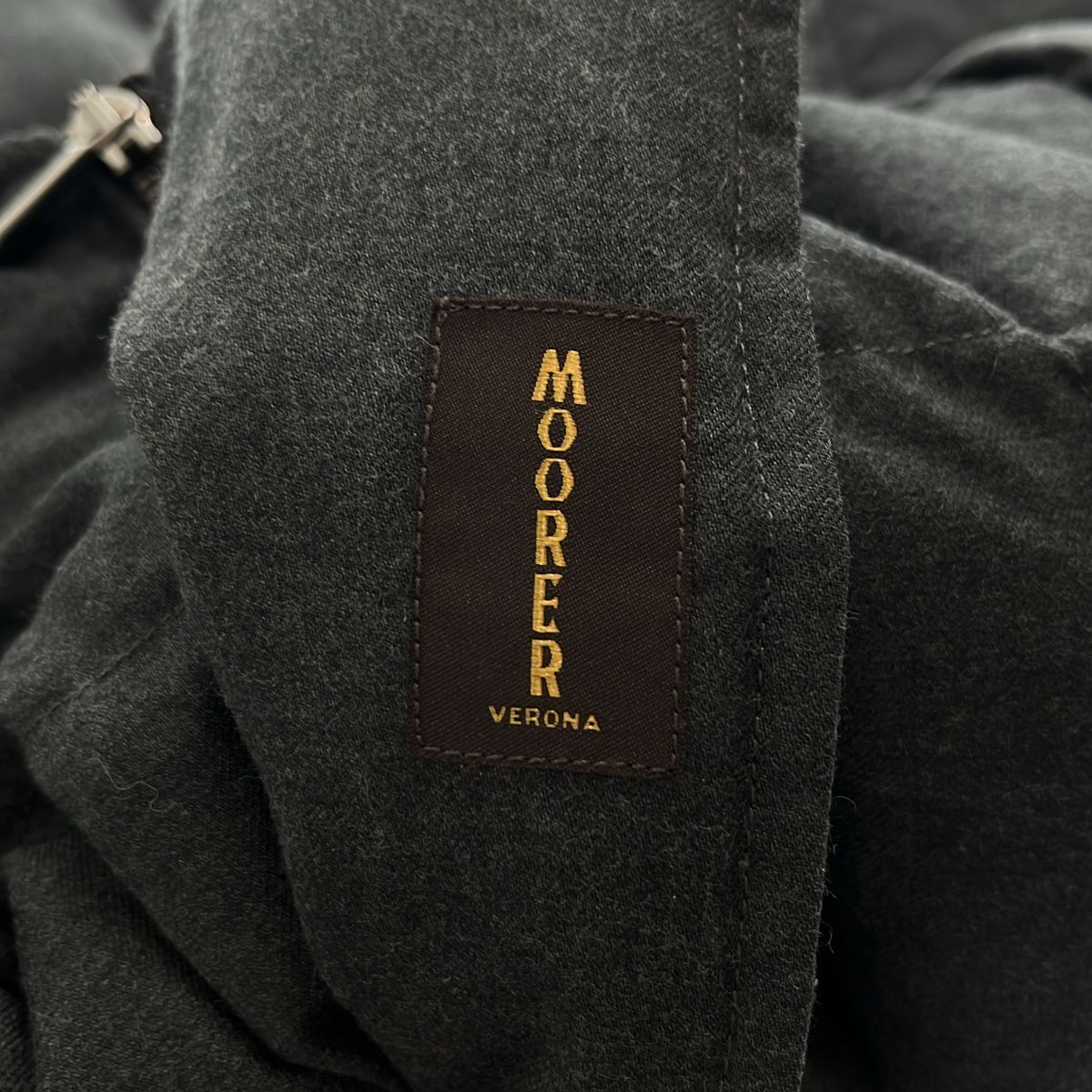 MooRER / ムーレー | ウール カシミヤ ファー ダウンコート | 46