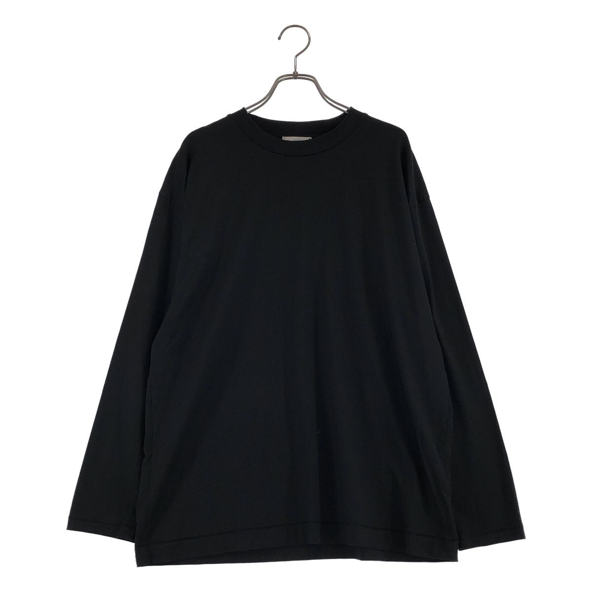 アキ 2点セット ATON クルーネック長袖カットソー ブラック ATON