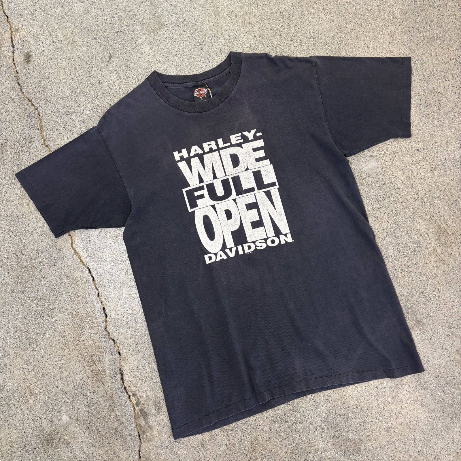 【Harley Davidson】90s Printed T-Shirt L 