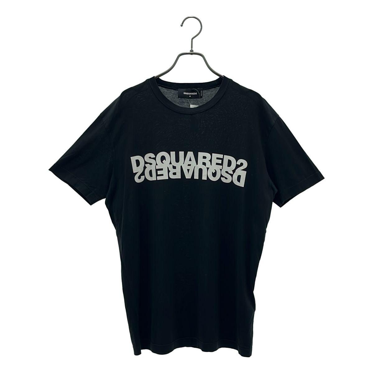 DSQUARED2 / ディースクエアード | 2020SS | ロゴ プリント Tシャツ カットソー | M | ブラック | メンズ
