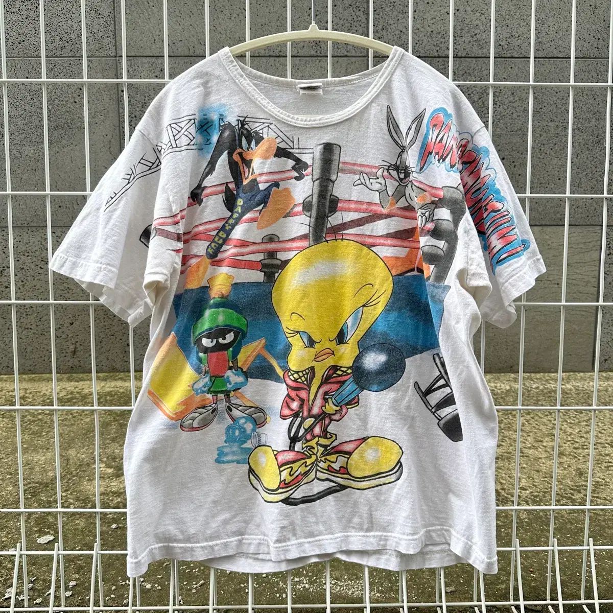 98 ルーニー・テューンズ オールオーバー トゥイーティー Tシャツ