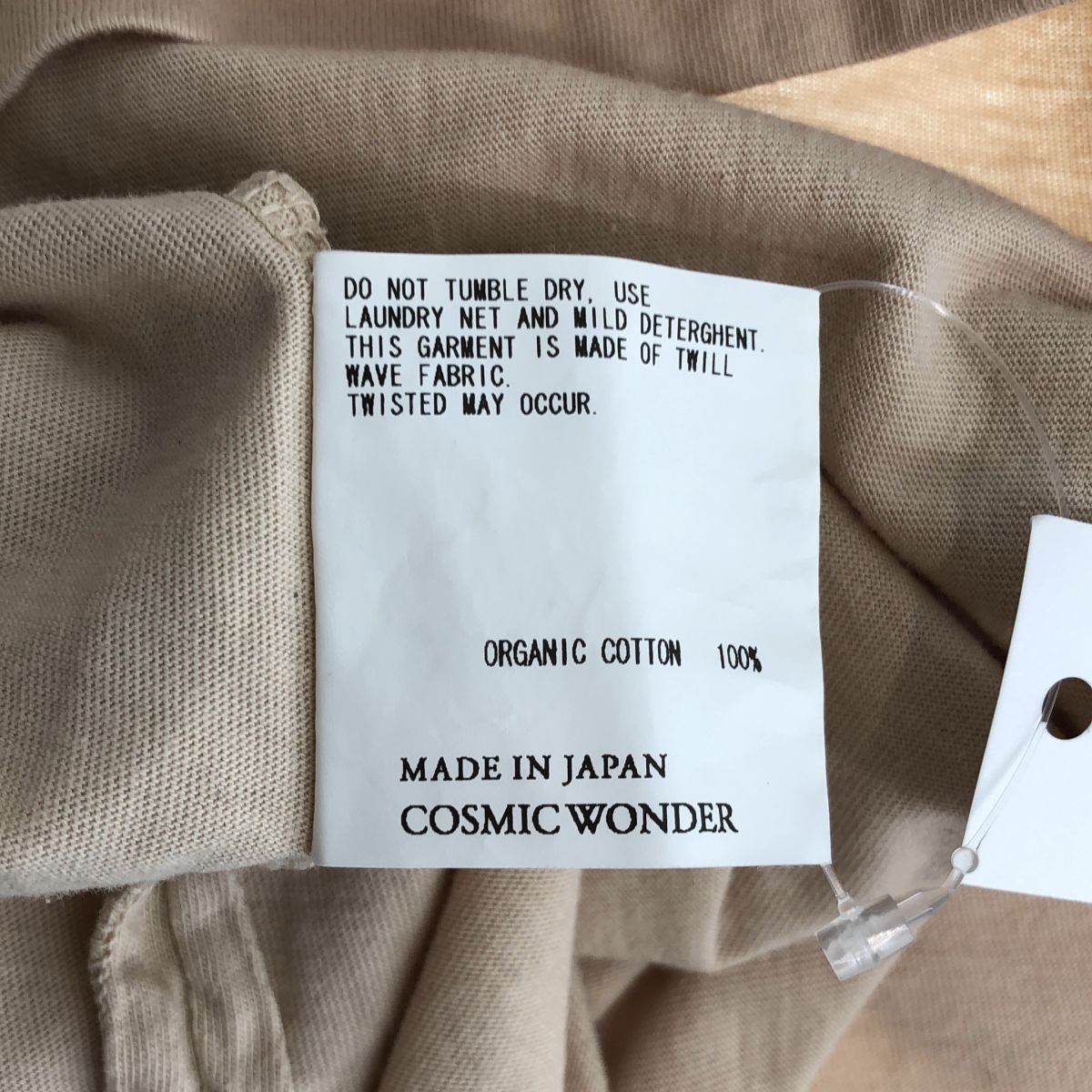 COSMIC WONDER / コズミックワンダー | O/G big sleeves t-shirt