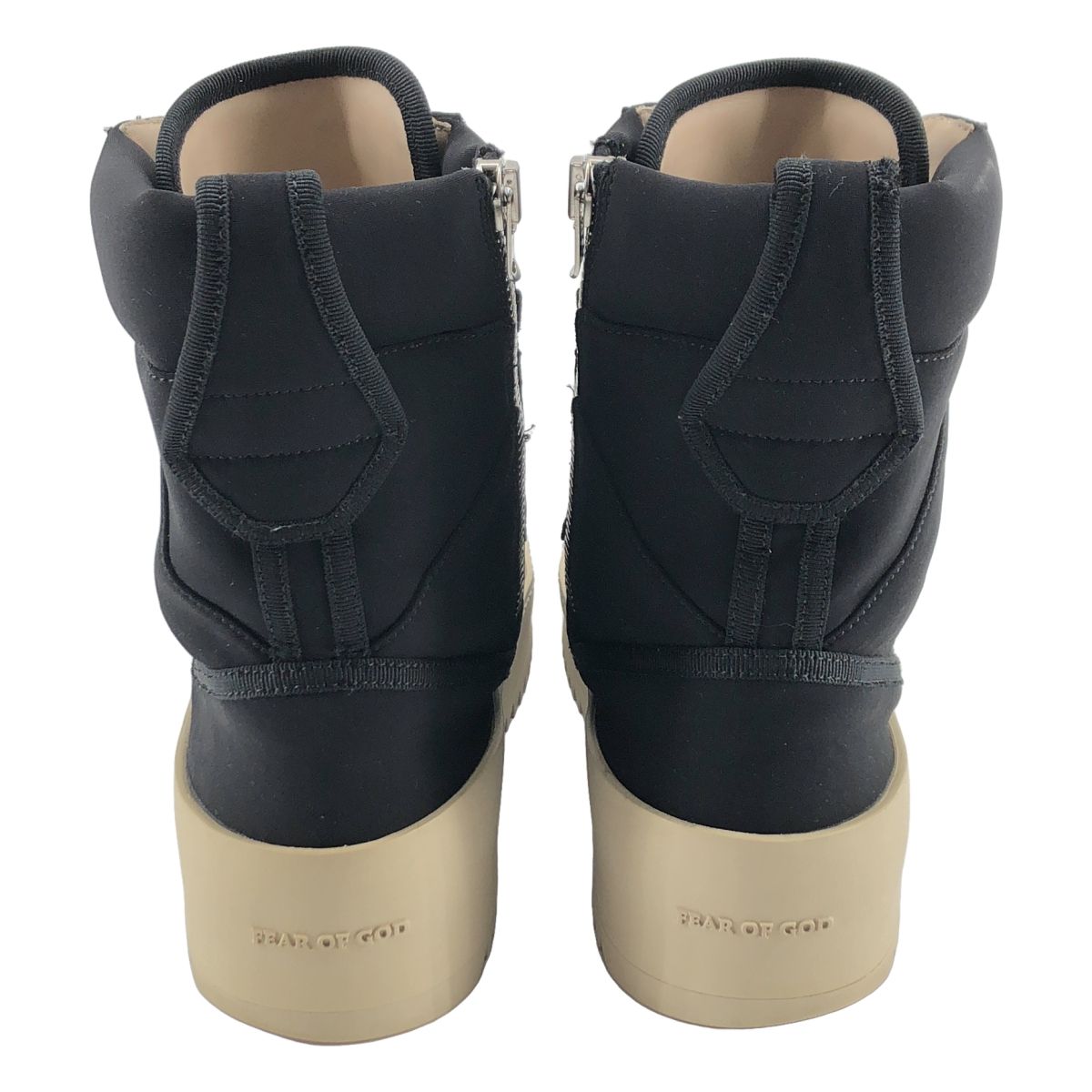 【美品】  FEAR OF GOD / フィアオブゴッド | Military Sneaker / シャークソール ミリタリースニーカー | 42 | ブラック | メンズ 美品】 FEAR OF GOD / フィアオブゴッド | Military Sneaker