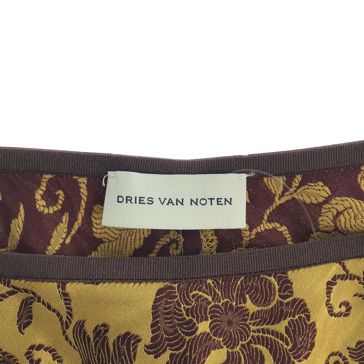 美品】 DRIES VAN NOTEN / ドリスヴァンノッテン | 2025SS | レーヨン
