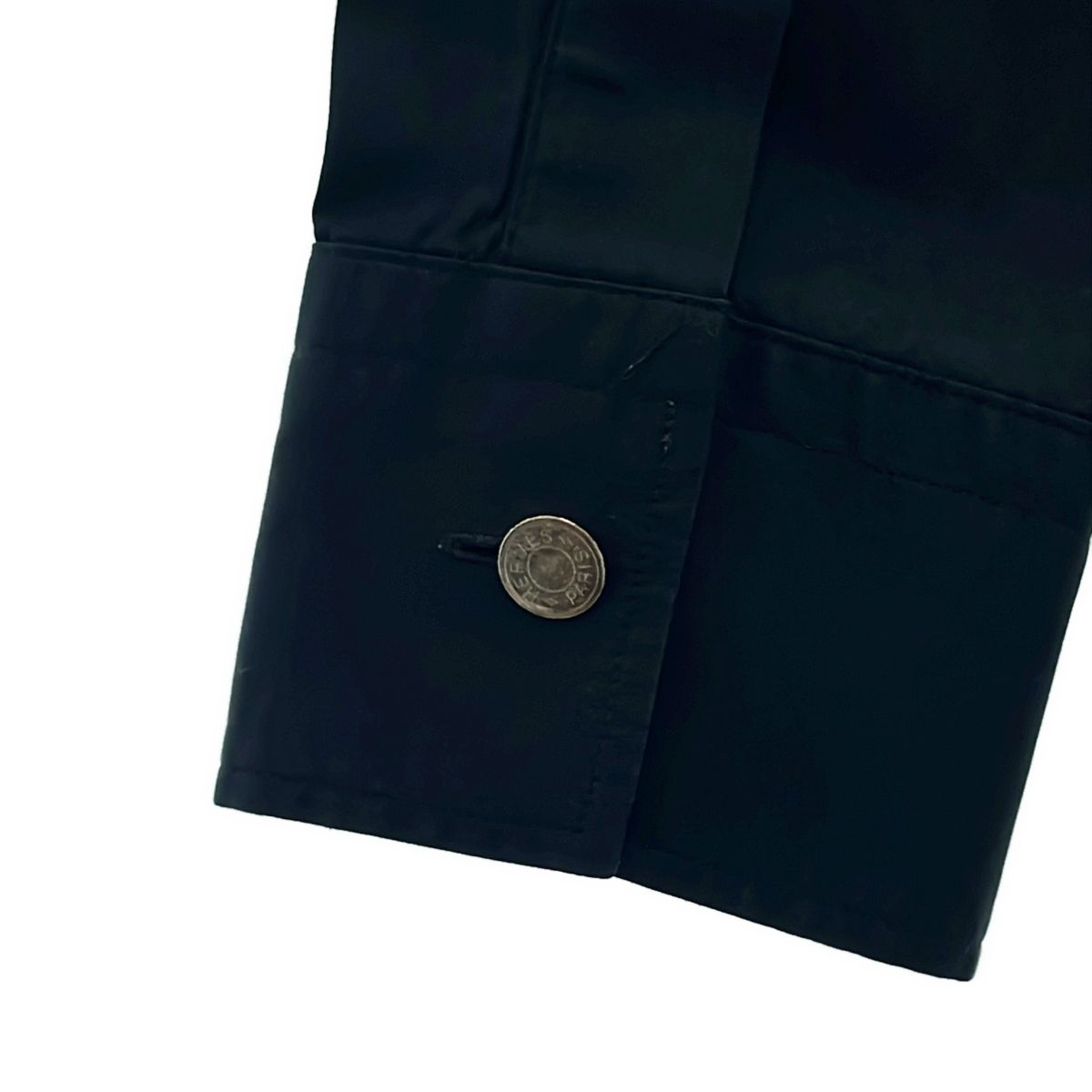 HERMES / エルメス | コットン セリエボタン ドレスシャツ | 15