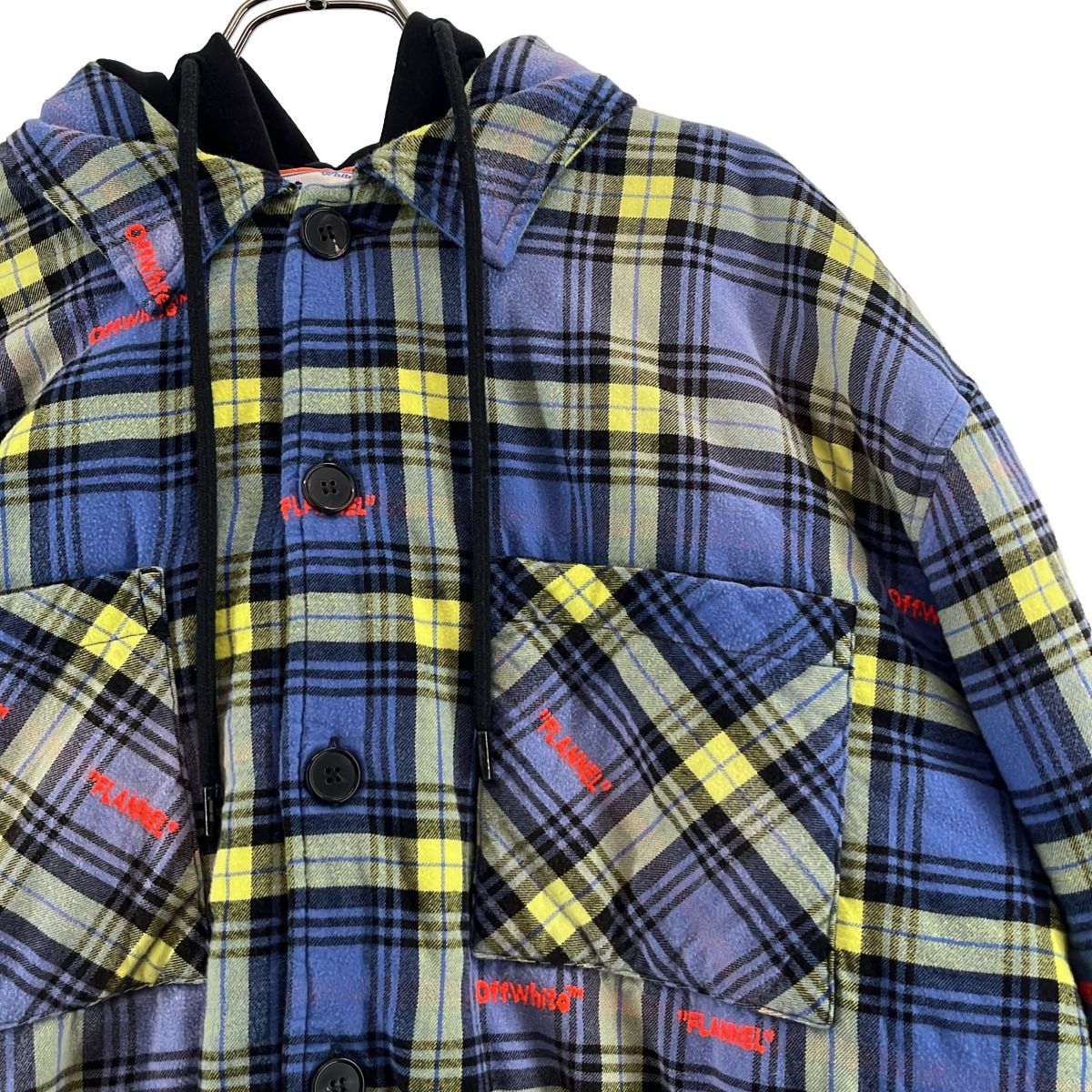 Off-White / オフホワイト | Plaid Jacket 裏地キルティング チェック