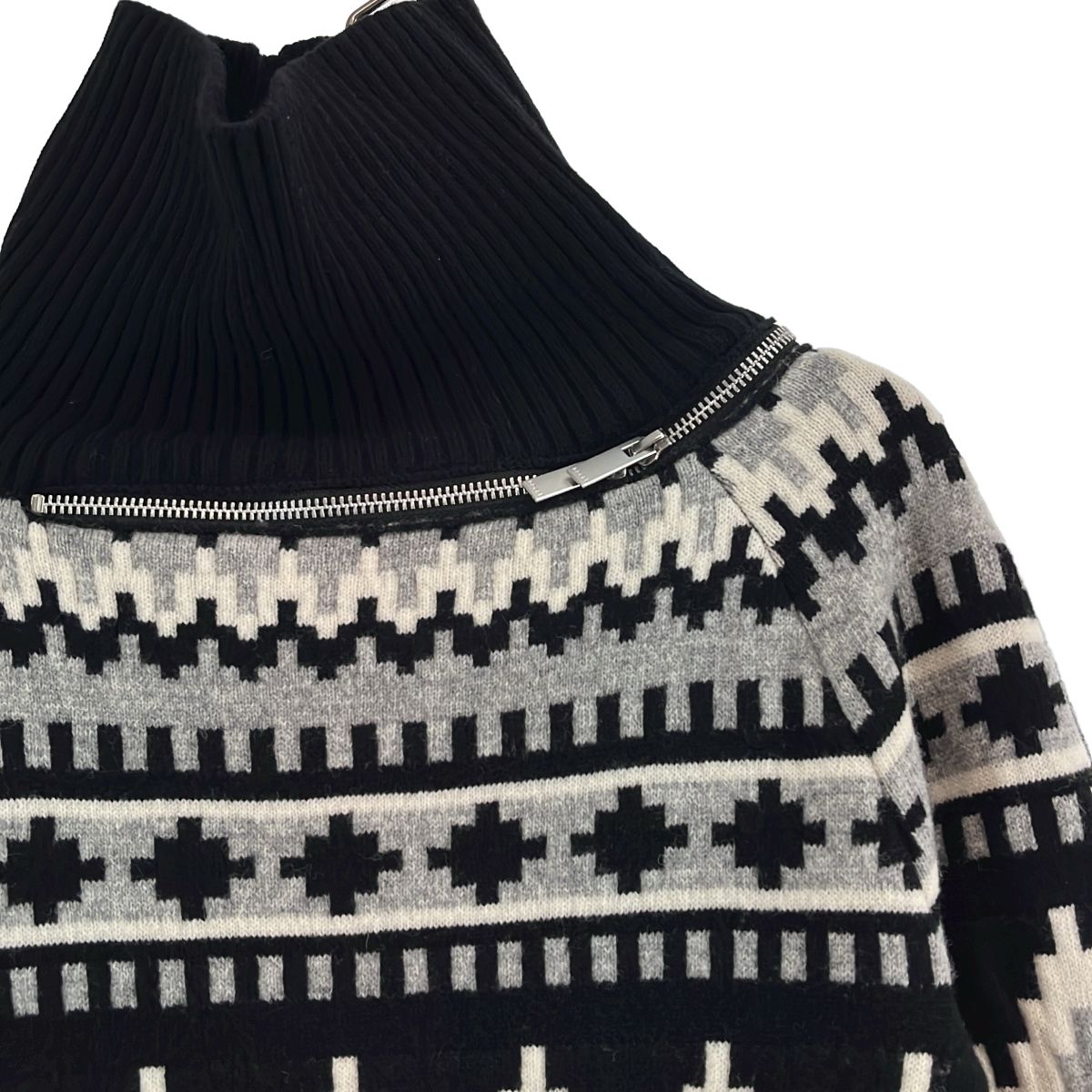 sacai / サカイ | Holiday collection タートルネック ニット