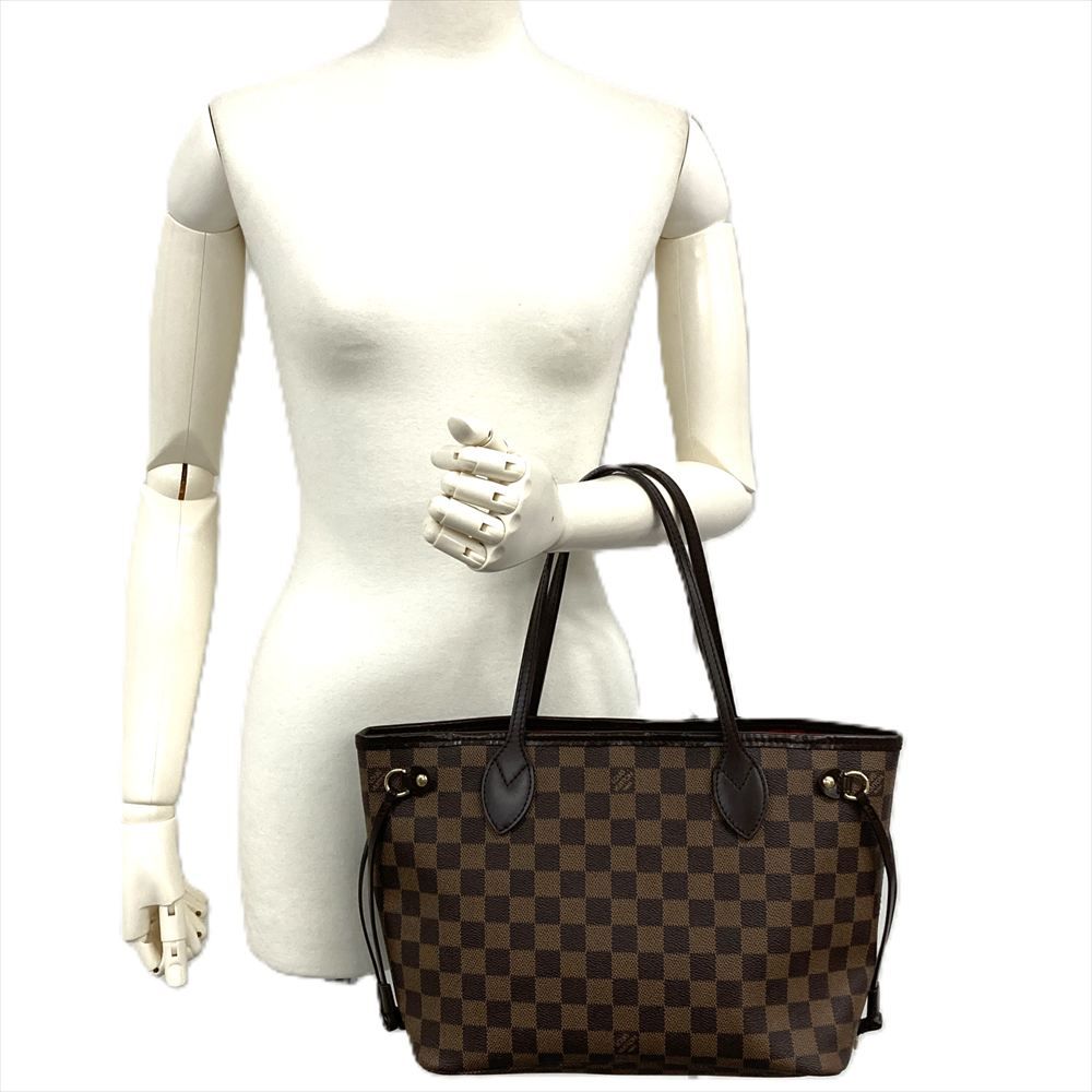 ルイヴィトン LOUIS VUITTON ネヴァーフルPM トートバッグ ダミエ