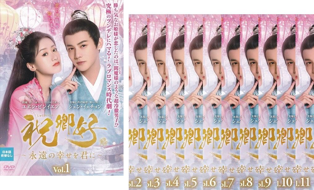 祝卿好 しゅくけいこう 永遠の幸せを君に(11枚セット)第1話～第22話 最終【字幕】【全巻セット 洋画 中古 DVD】ケース無:: レンタル落ち