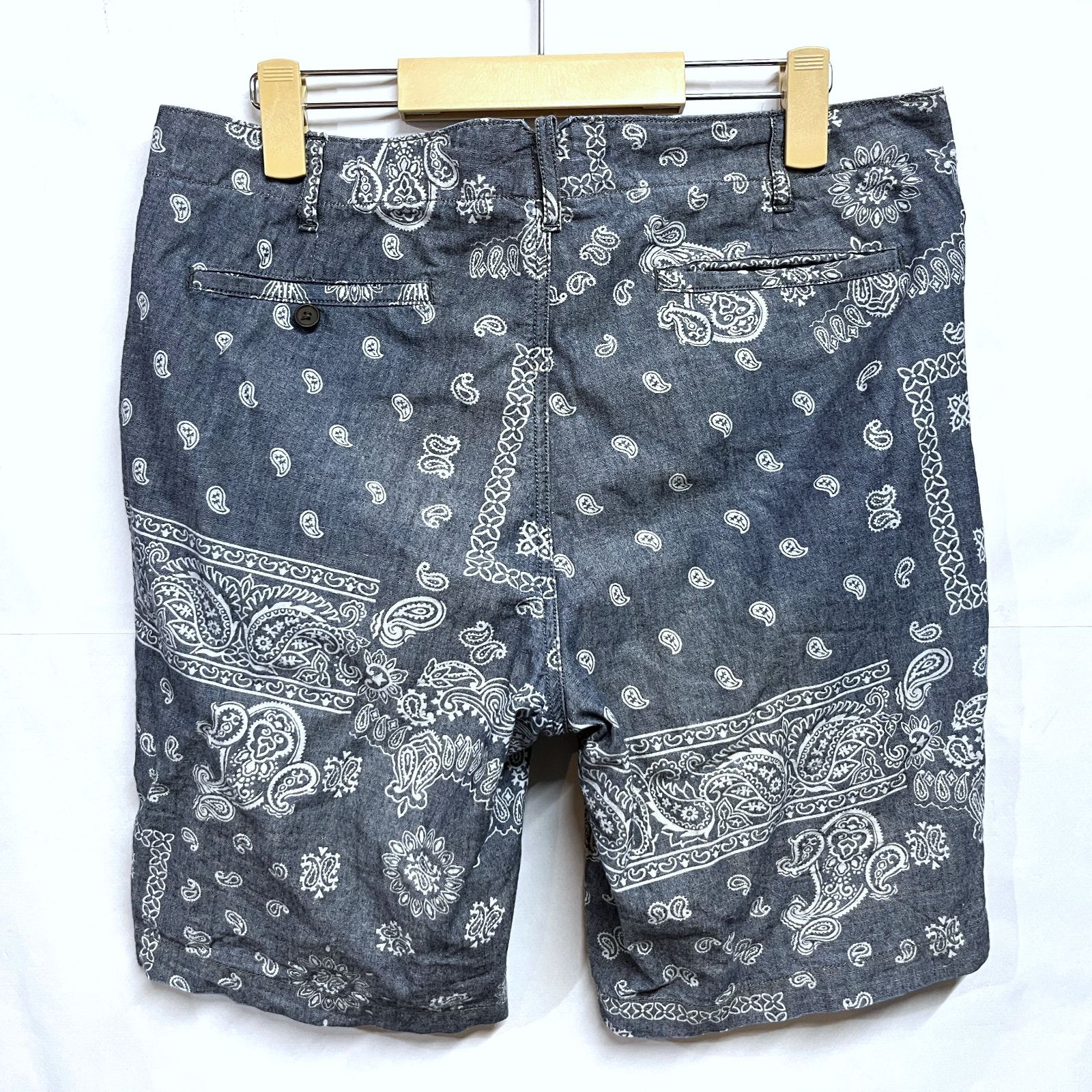 ポロラルフローレン ペイズリー柄 ショートパンツ 38 新品タグ付 ショーツ POLO RALPH LAUREN｜ポロラルフローレン ペイズリー柄 シャッブレー