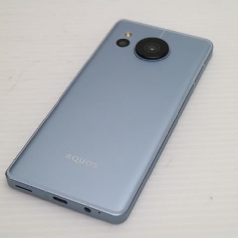 新品同様 SIMフリー AQUOS sense7 SH-M24 ブルー スマホ 土日祝発送