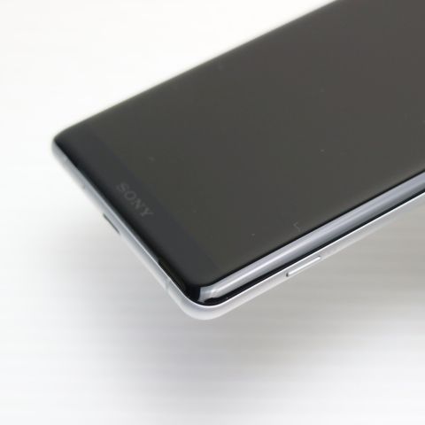 新品同様 SO-01L Xperia XZ3 ホワイトシルバー スマホ 本体 白ロム