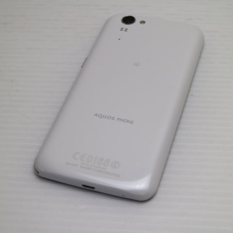 超美品 SH-01F AQUOS PHONE ZETA ホワイト 即日発送 スマホ SHARP