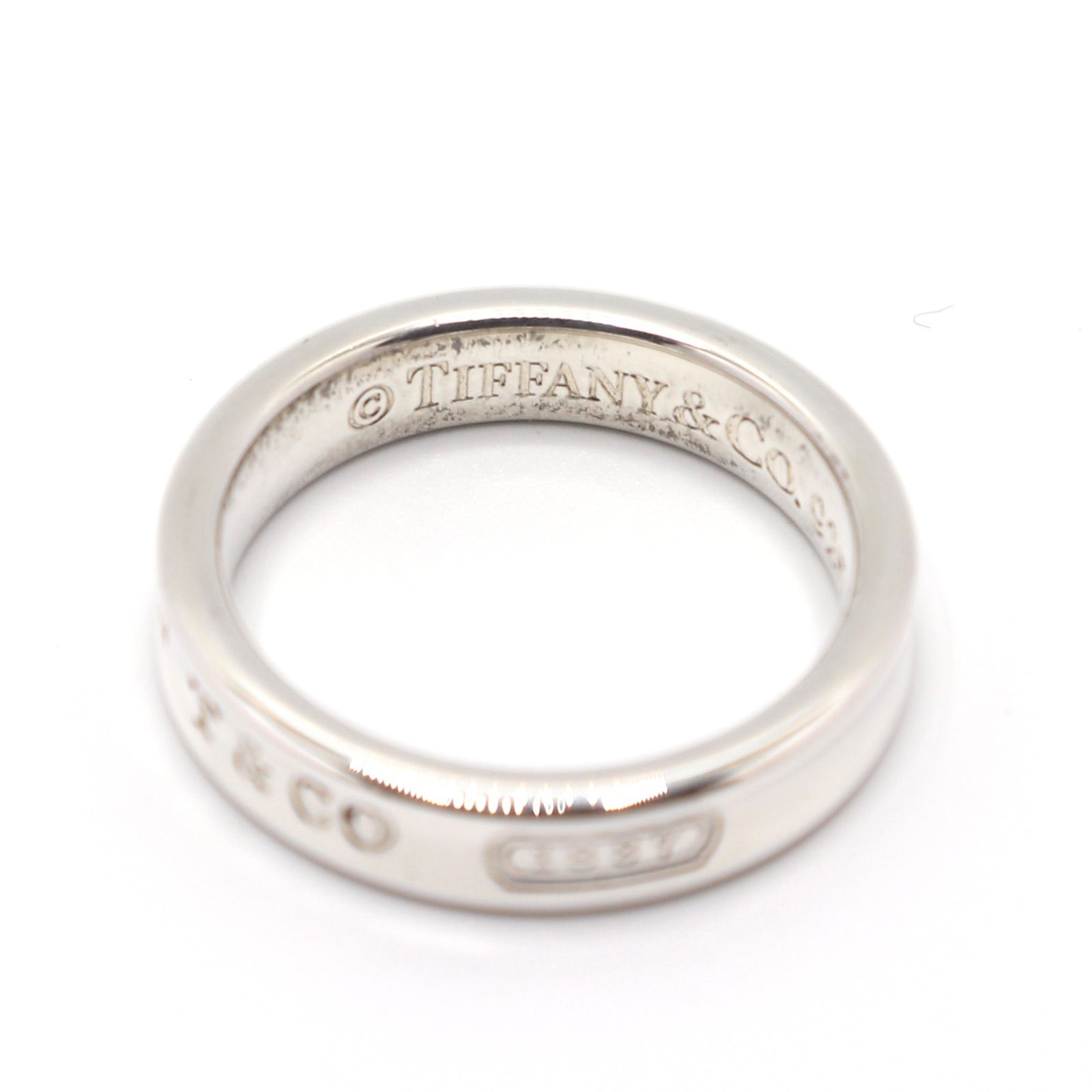 Tiffany&Co. ティファニー 1837 ナローリング 9号 シルバー 925 - メルカリ