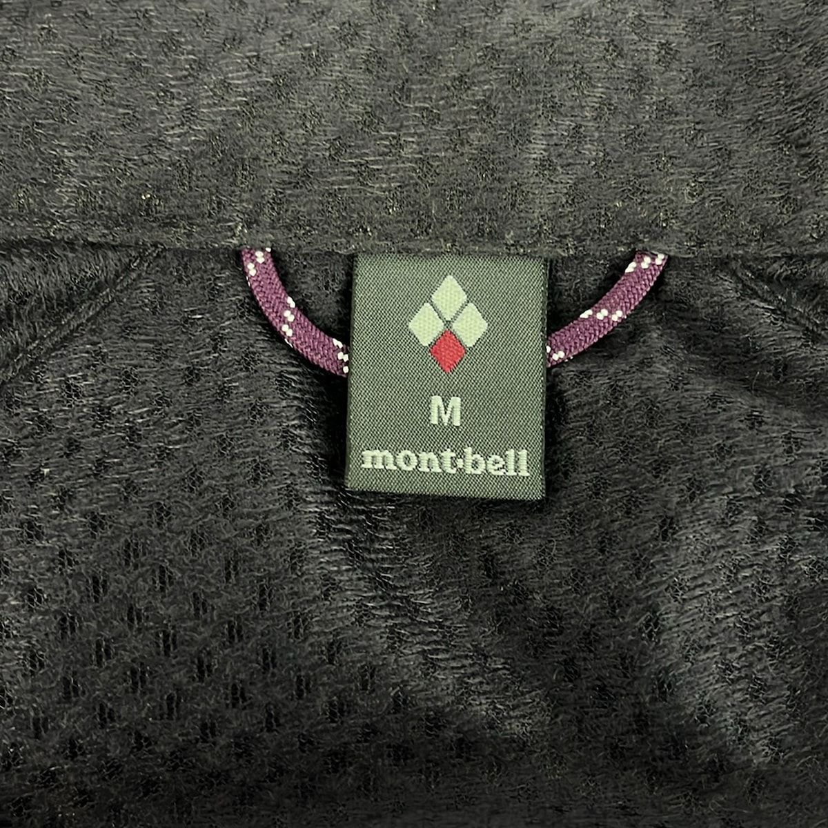 mont bell - mont-bell(モンベル) ブルゾン サイズM レディース美品  - ダークイエロー 長袖/ジップアップ/春/秋 mont-bell(モンベル) ブルゾン サイズM レディース - パープル 長袖