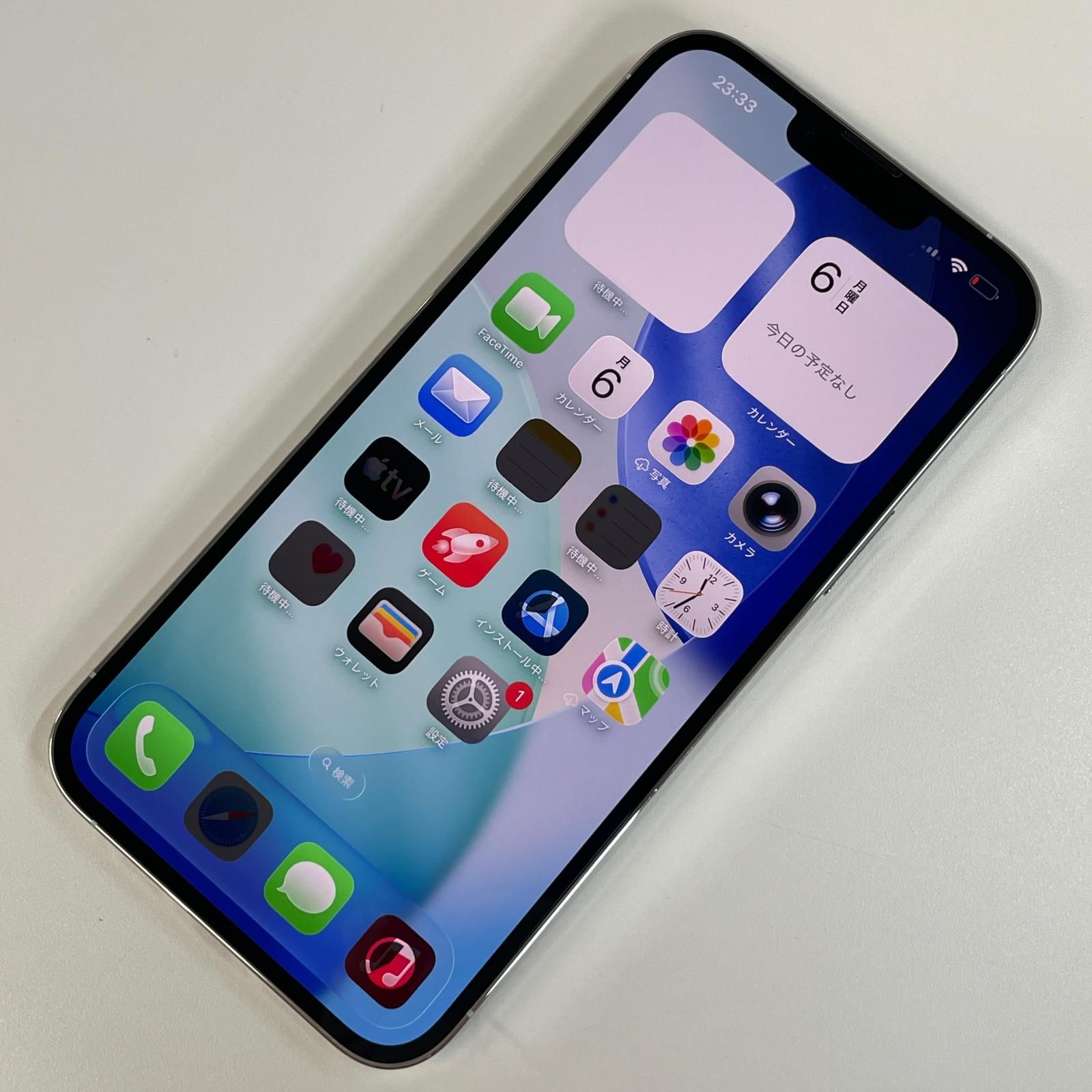 iPhone 13 Pro Max 128GB シルバー SIMフリー 中古 - メルカリ
