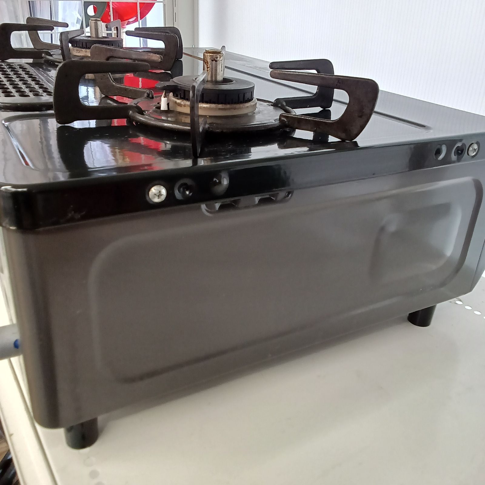 ☆リユースのサカイつくば店☆ Rinnai 都市ガスコンロ RT20N-BKL 22年 