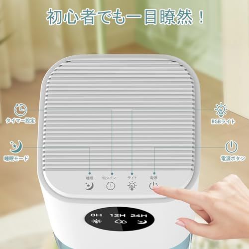 除湿機 小型 除湿器 省エネ 【2025最新型? 梅雨対策】 1500mL大容量水