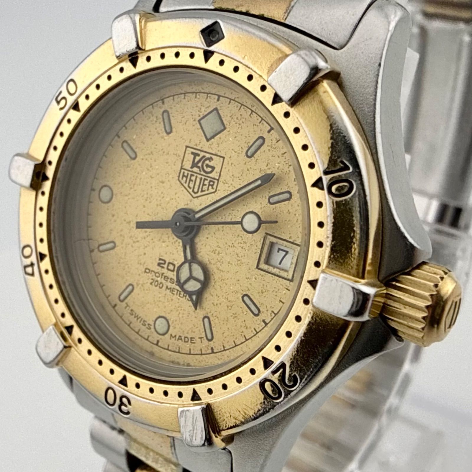 魅力的な価格TAG HEUER タグホイヤー 964.008 プロフェッショナル 2000