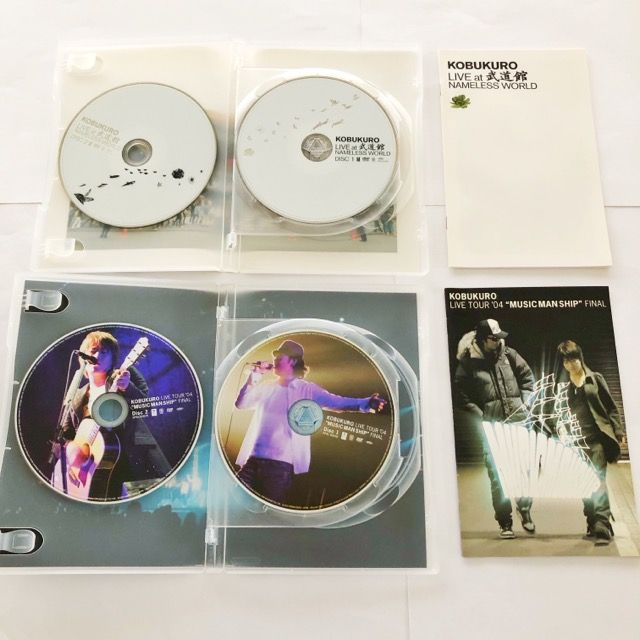 コブクロ LIVE DVD 6枚セット DVD【I2011-007】 - メルカリ