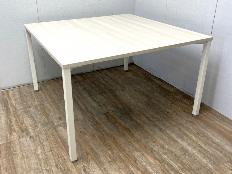 【中古品】オカムラ 1200ワークテーブル ナチュラル