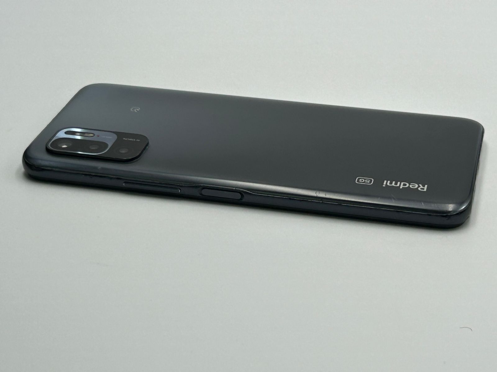 中古D】Redmi Note 10 JE XIG02 グラファイトグレー SIMフリー 白ロム