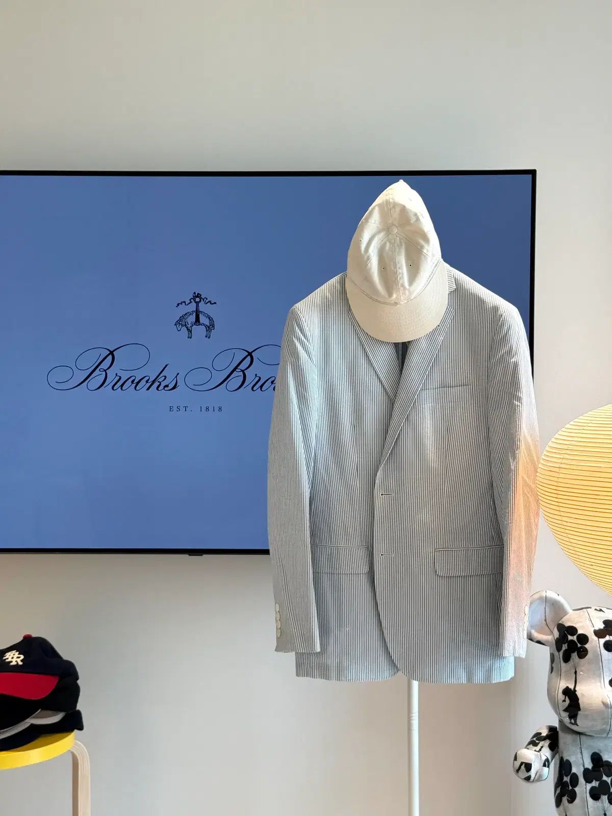 ブルックス・ブラザーズ SEERSUCKER JACKET (38R)