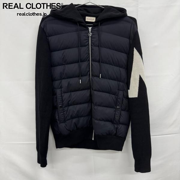 JPタグ】MONCLER/モンクレール CARDIGAN TRICOT ニット 切替 ダウン