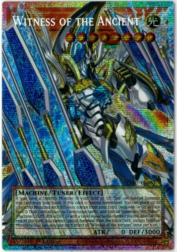 遊戯王 英語 Witness of the Ancient オーバーフレーム Witness of the