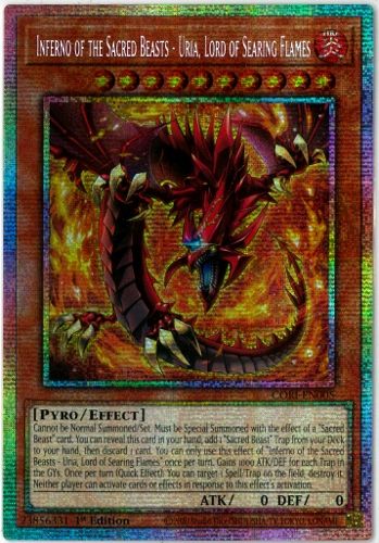 遊戯王/英語版/EU版/劫火の三幻魔－神炎皇ウリア/Inferno of the