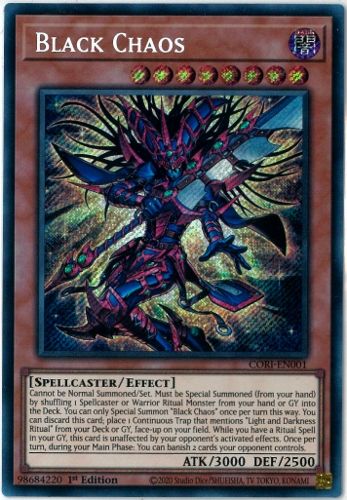 遊戯王/英語版/北米版/超魔剣士ブラック・カオス/Black Chaos