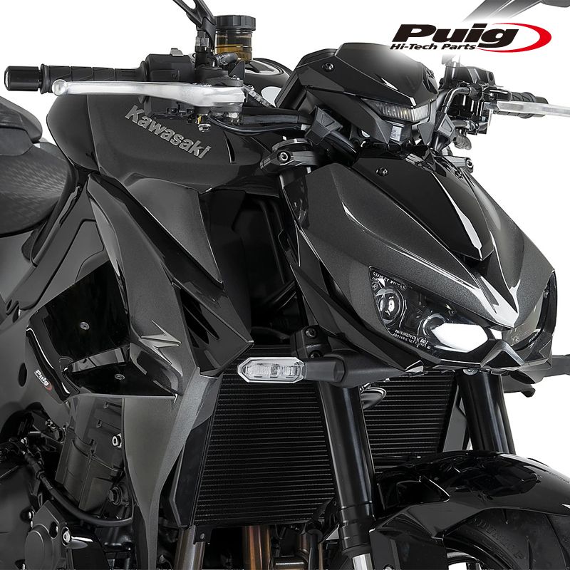 Puig 22781N SPOILERS D12 [BLACK] KAWASAKI Z1000(14-16) Z1100(26) Z1100 SE(26) プーチ スポイラー