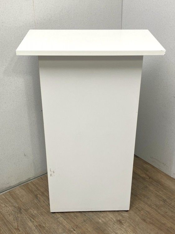 【中古品】 インフォメーションカウンター ホワイト