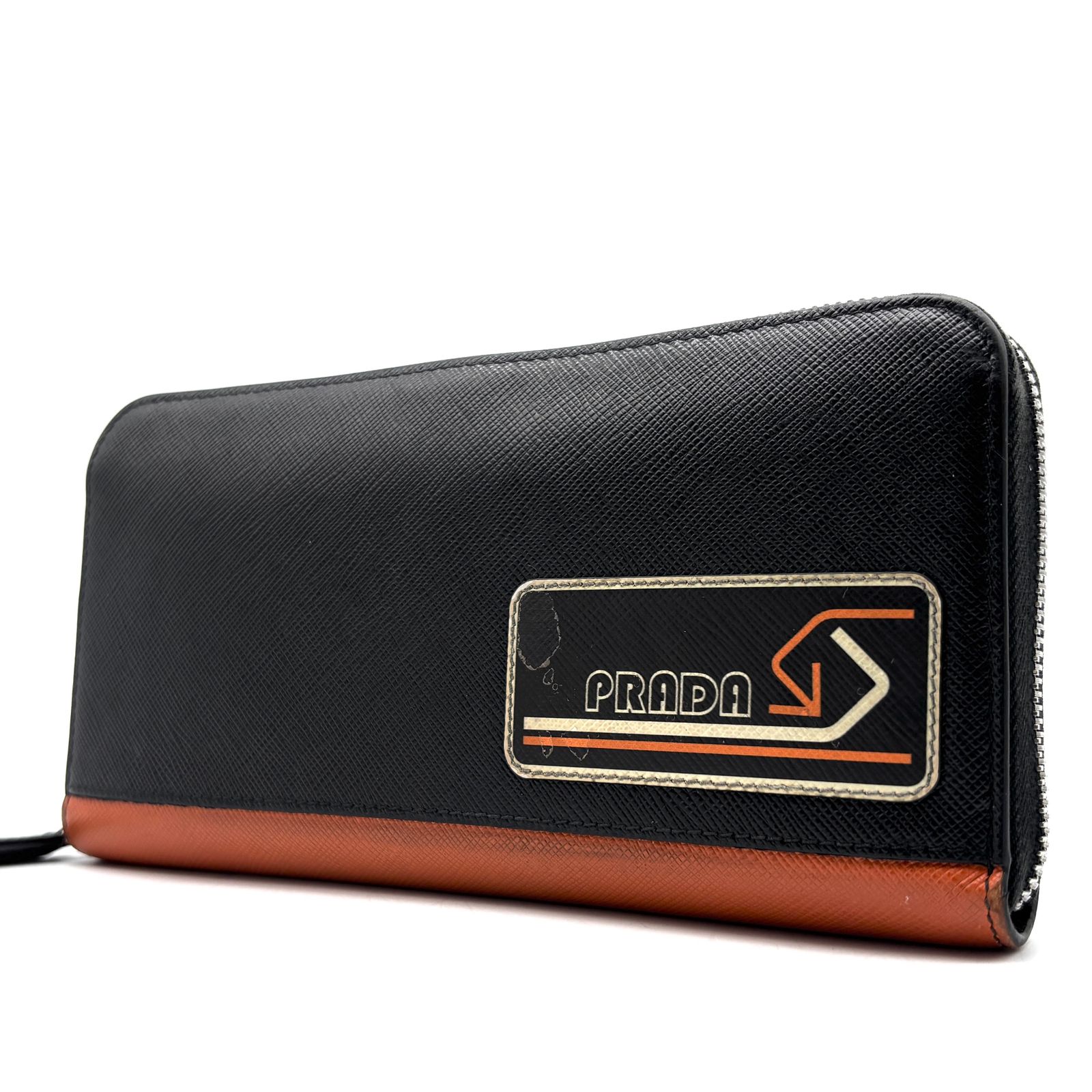 プラダ PRADA 長財布 ラウンドファスナー 財布 レザー