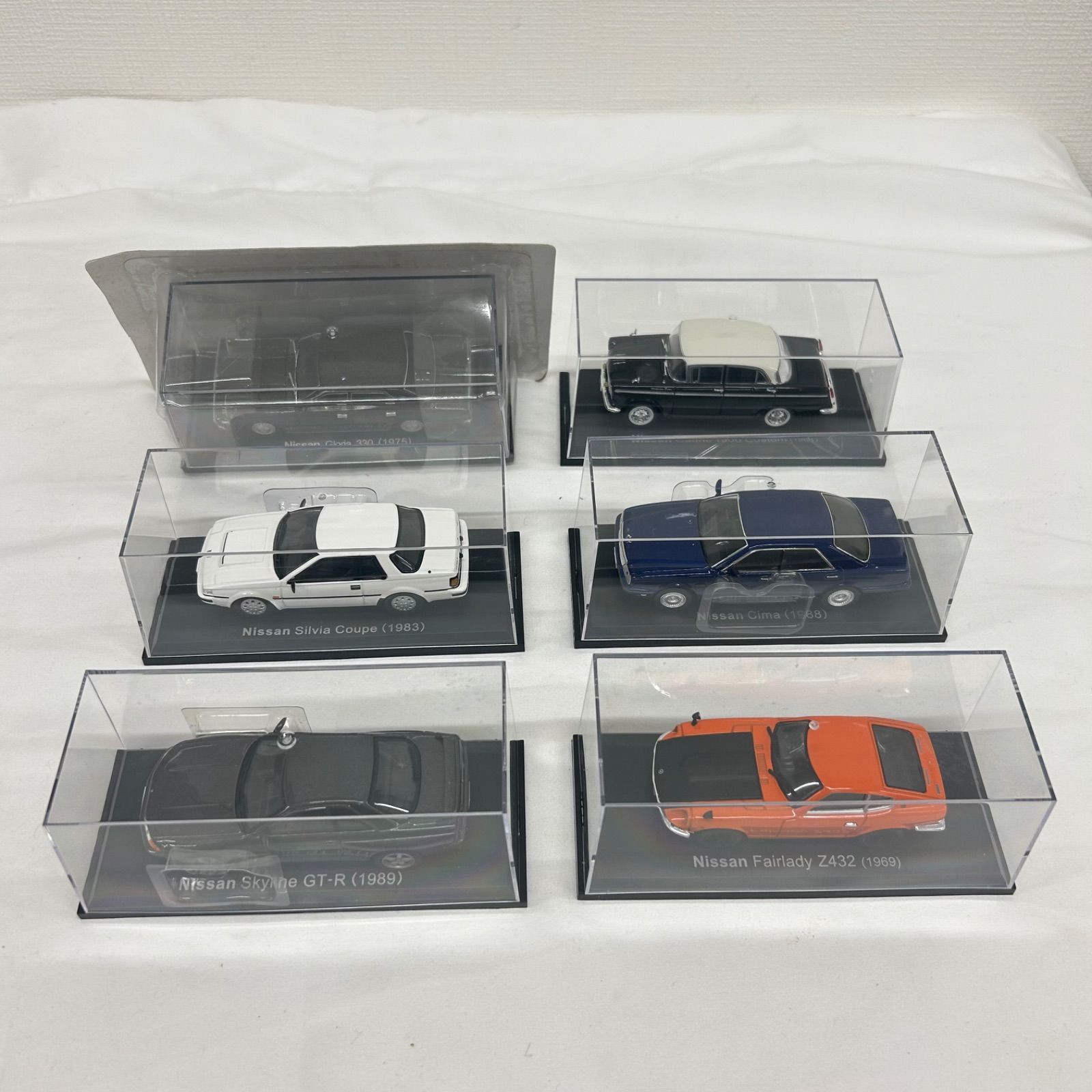 ミニカー 6点 1/43 日産 NISSAN Fairlady Z432 1969 / Skyline GT-R