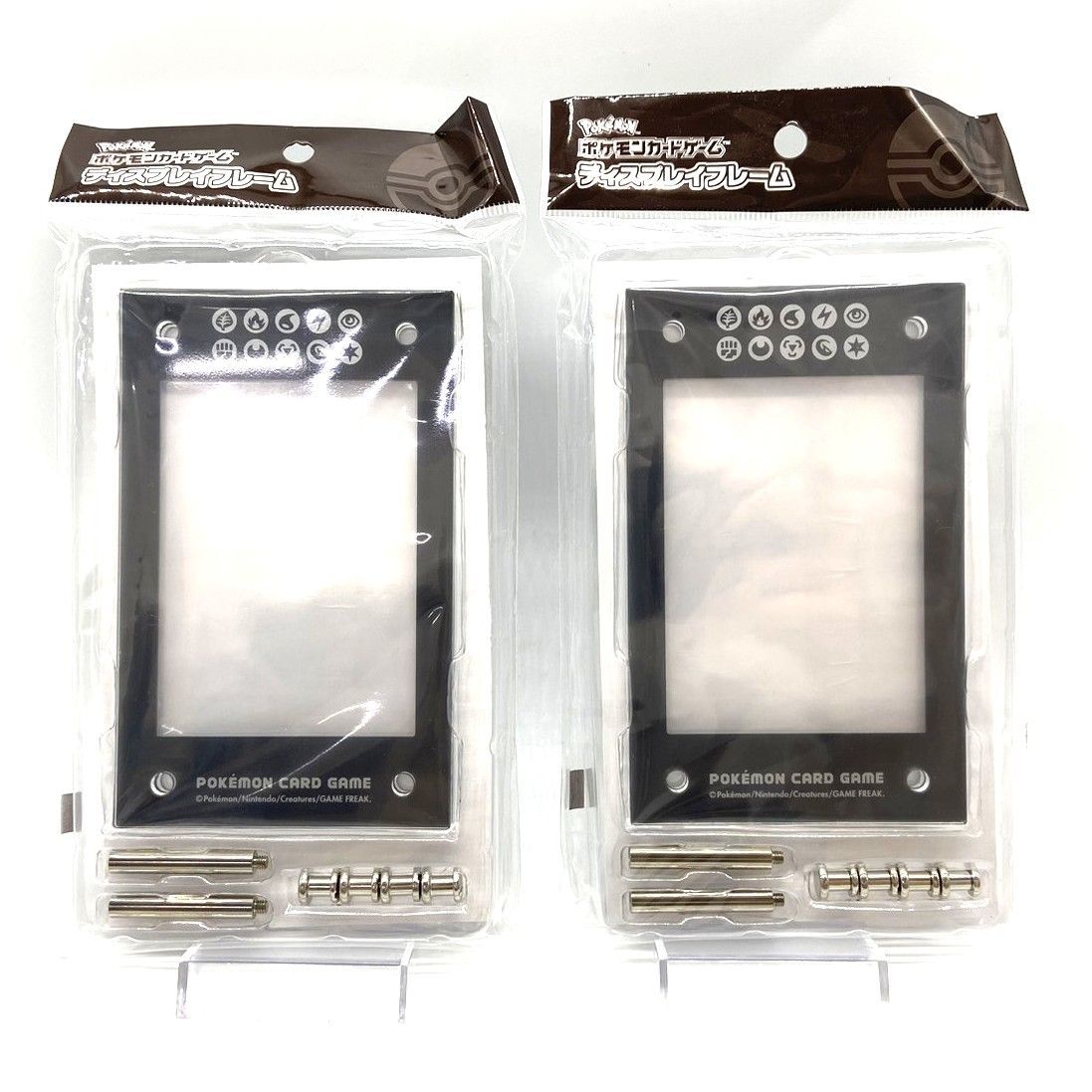 pokemon card frame display Frame/Display for (2) Horizontal & (1) Vertical PSA Pokem This has a custom cutout in the back to hold tradional sized Pokemon cards ☆Pokemon Card Game Display Frame