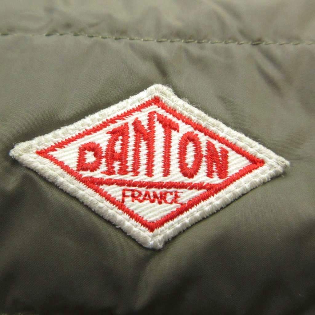 ダントン DANTON ダウンジャケット インナーダウン 上着 42 カーキ