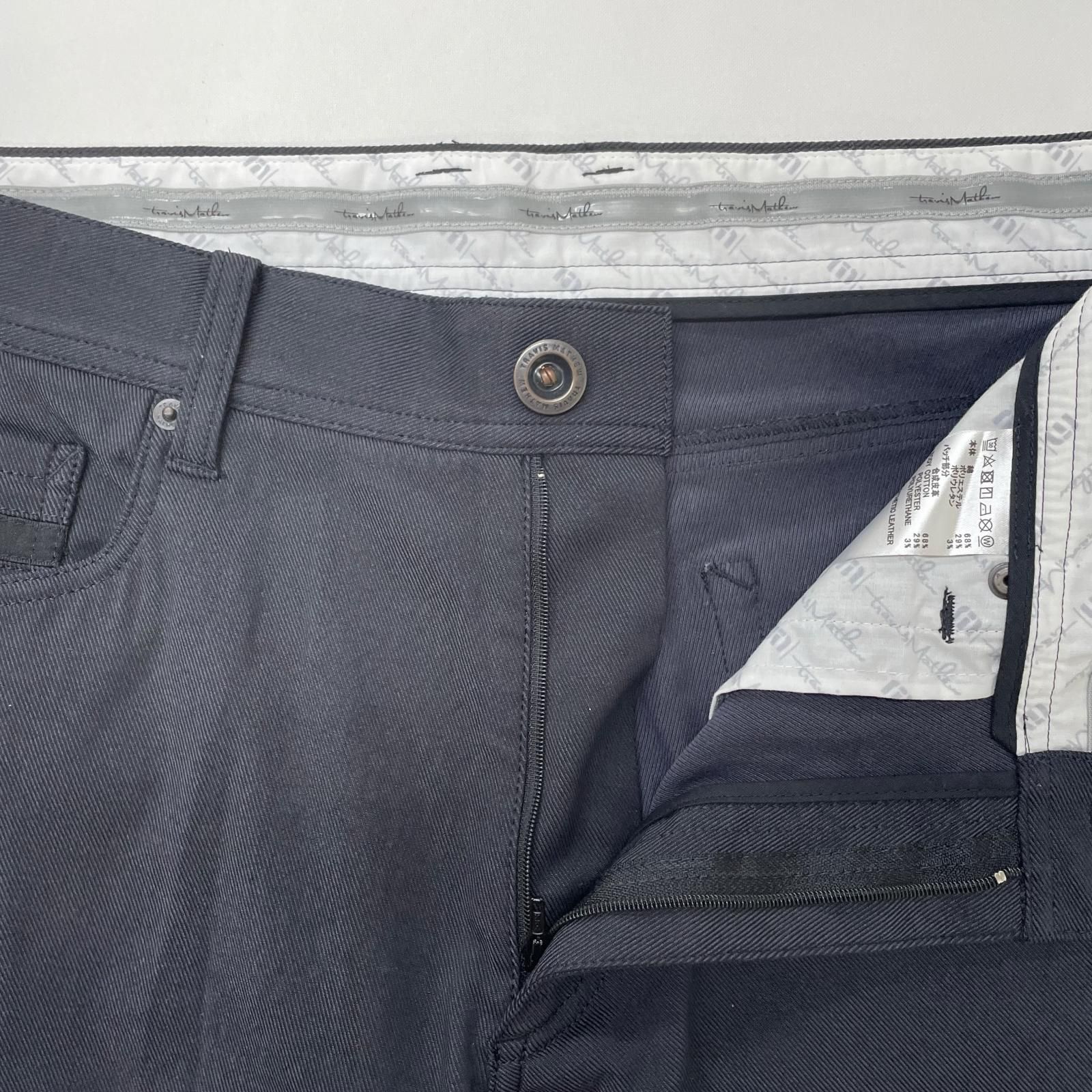 中古 メンズ トラビスマシュー TRAVIS MATHEW パンツ L 黒 ブラック