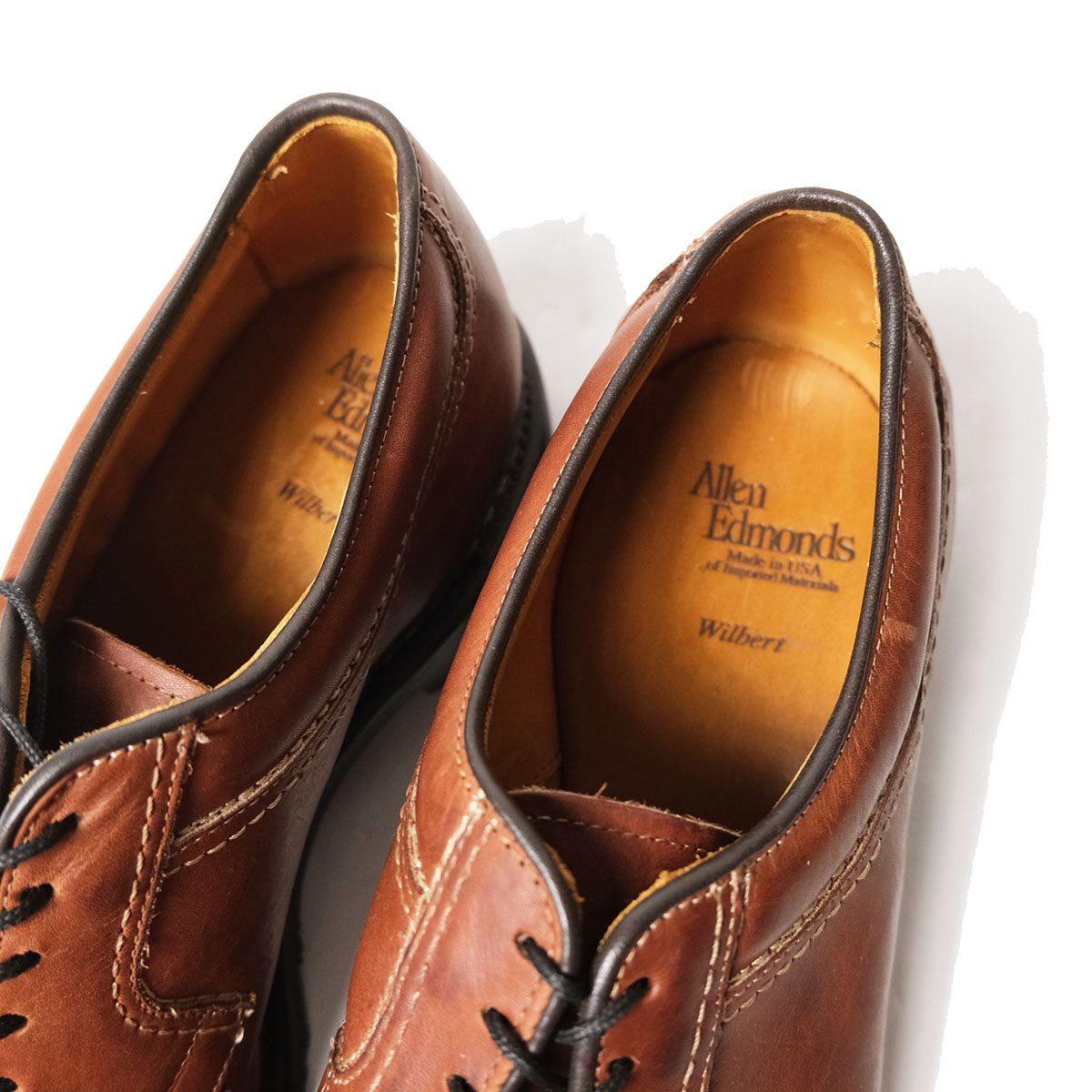 高級 Allen Edmonds wilbert Uチップ 英国 レザーシューズ Amazon.com