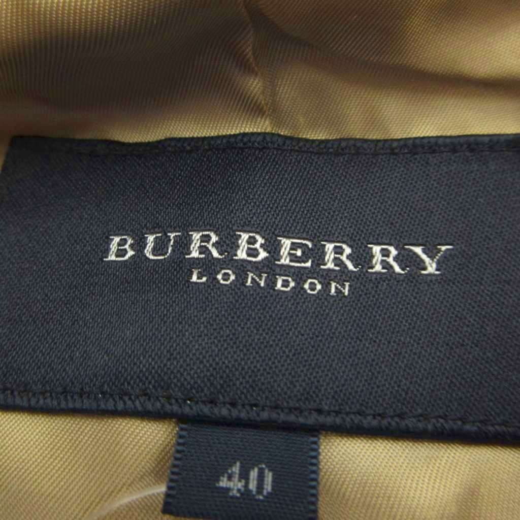 バーバリーロンドン　ジャケット　キャメル42 未使用品 バーバリー ロンドン BURBERRY LONDON テーラードジャケット 上着