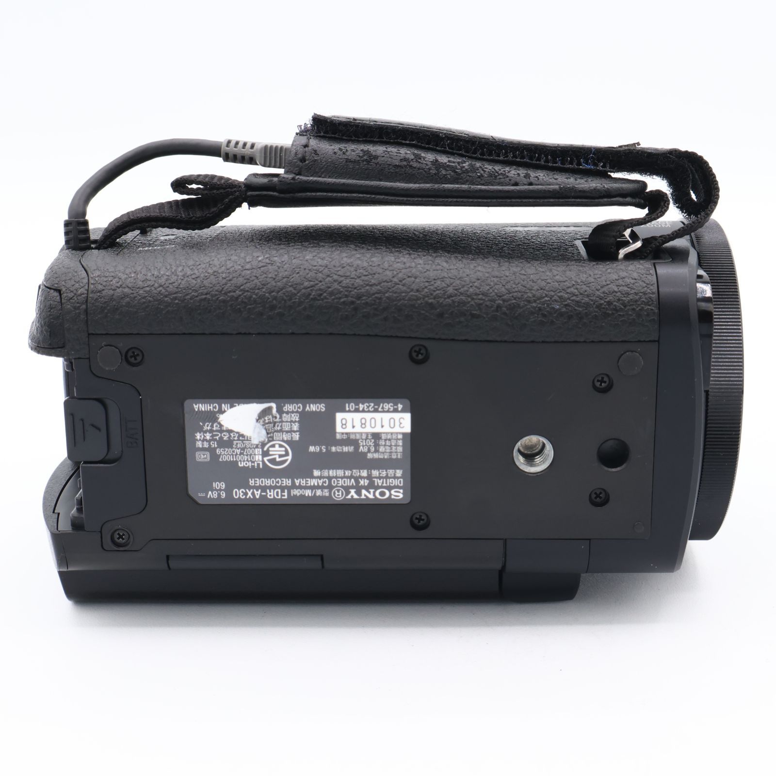 SONY ソニー 4Kビデオカメラ Handycam FDR-AX30 ブラック 光学10倍 FDR