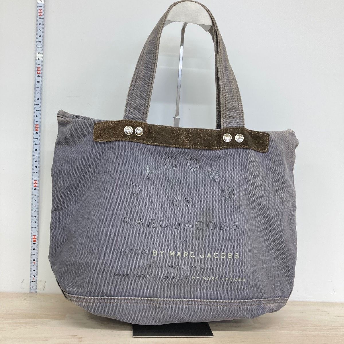 レディース 【人気定番】MARCJACOBS マークジェイコブス グレー ミニトート