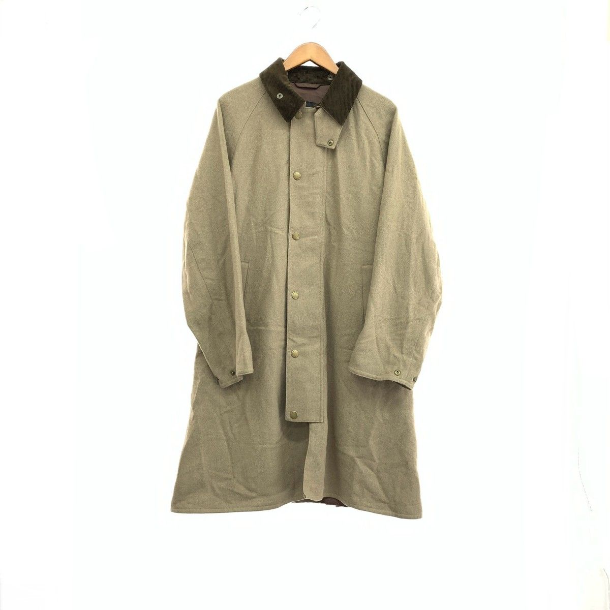 Barbour バブアー ミドルレングスコート/EXMORE サイズ:38 参考定価¥82500 252MCAG023   ベージュ ユニセックス / 241022000639 Barbour バブアー ミドルレングスコート/EXMORE サイズ:38 参考定価