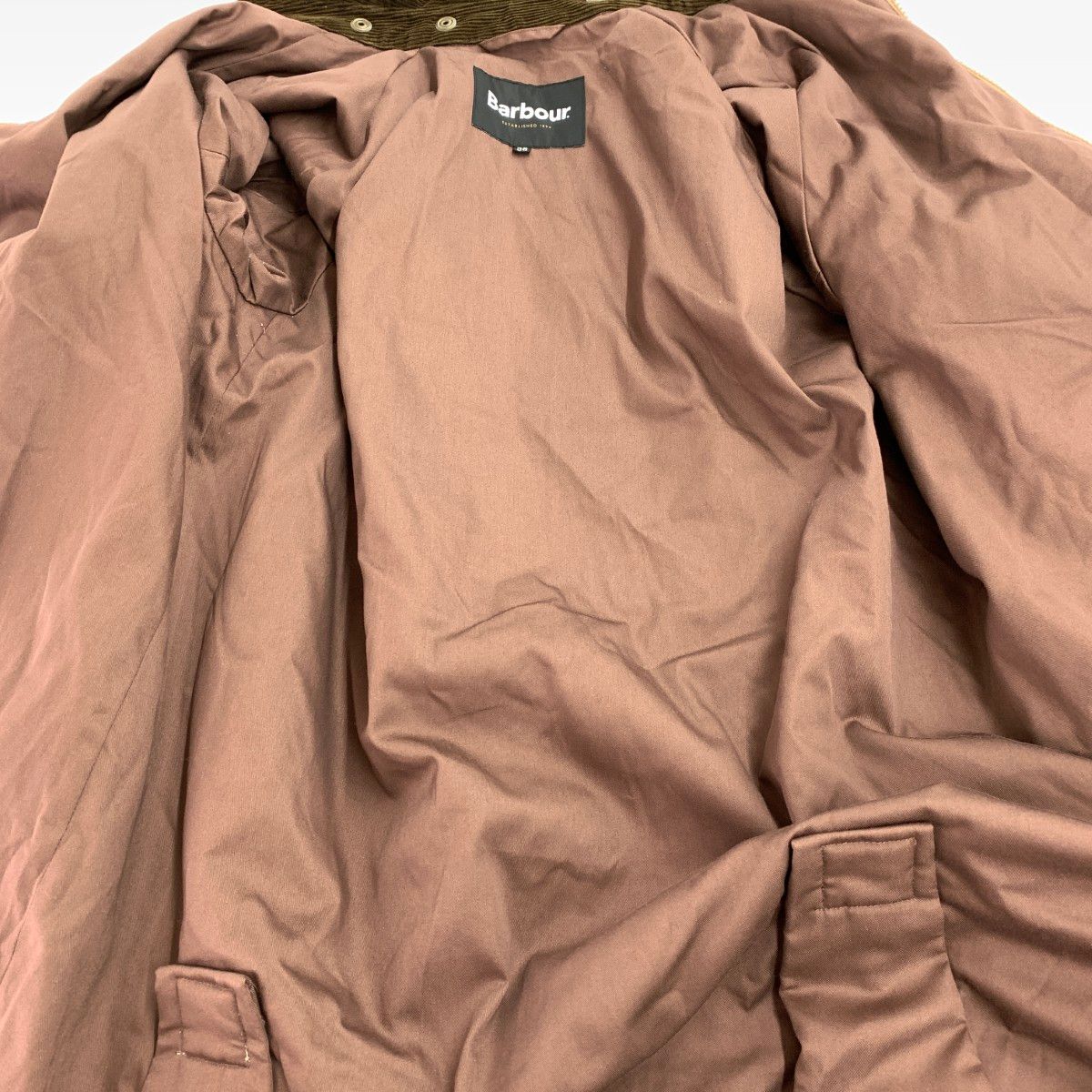 Barbour バブアー ミドルレングスコート/EXMORE サイズ:38 参考定価